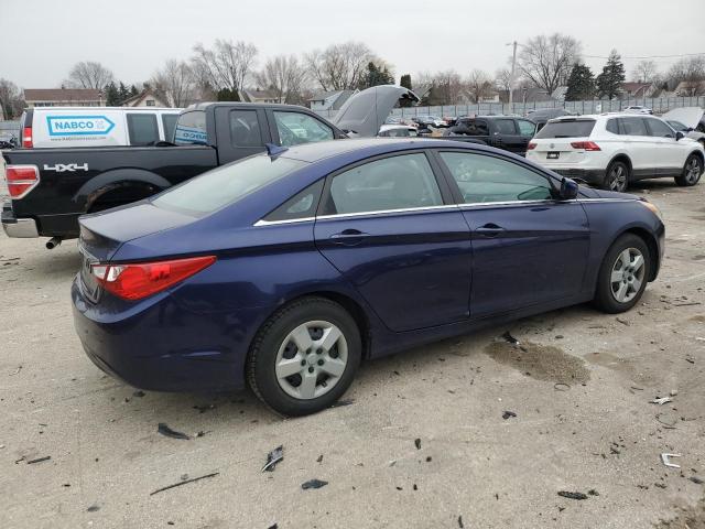 5NPEB4AC5BH251554 - 2011 HYUNDAI SONATA GLS BLUE photo 3