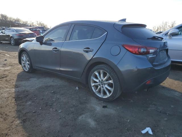 JM1BM1M39G1323281 - 2016 MAZDA 3 TOURING GRAY photo 2