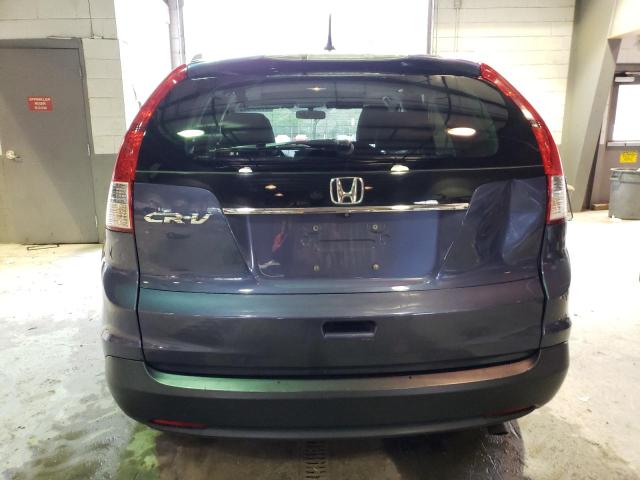 2HKRM3H79EH558468 - 2014 HONDA CR-V EXL BLUE photo 6