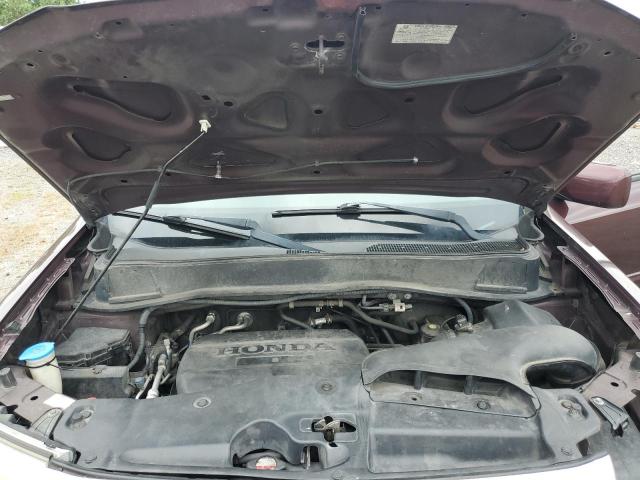 5FNYF4H5XAB009137 - 2010 HONDA PILOT EXL 勃艮第红 照片 12