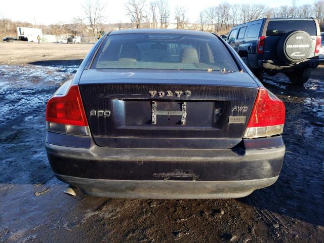 YV1RH58D822162769 - 2002 VOLVO S60 2.5T BLACK photo 6