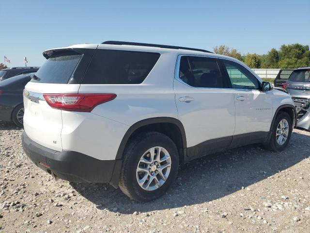 1GNEVGKW6KJ165136 - 2019 CHEVROLET TRAVERSE LT Beyaz fotoğraf 3