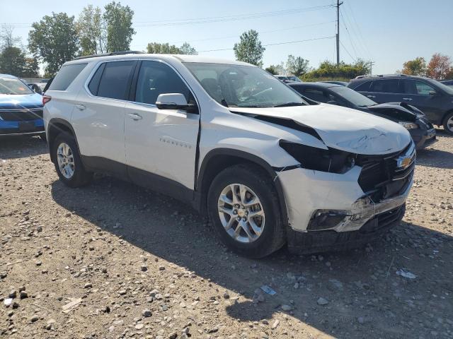 1GNEVGKW6KJ165136 - 2019 CHEVROLET TRAVERSE LT Beyaz fotoğraf 4