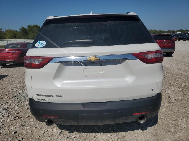 1GNEVGKW6KJ165136 - 2019 CHEVROLET TRAVERSE LT Beyaz fotoğraf 6