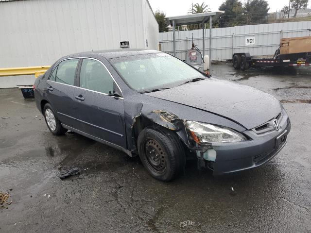 1HGCM56354A080073 - 2004 HONDA ACCORD LX BLUE photo 4