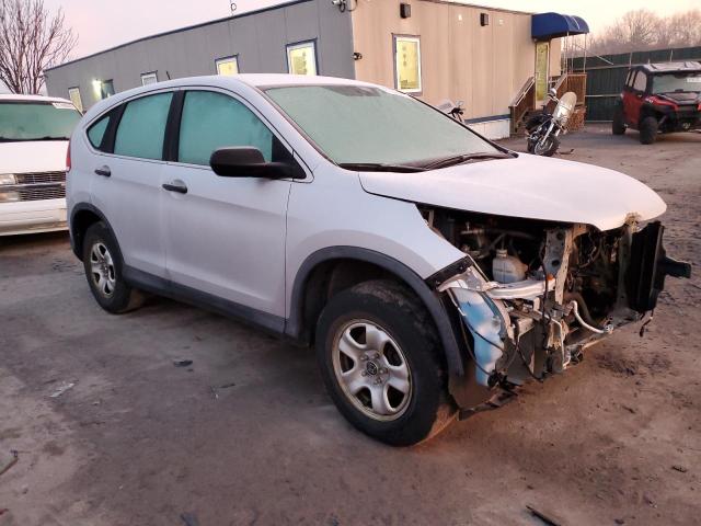 2HKRM4H34EH725645 - 2014 HONDA CR-V LX SILVER photo 4