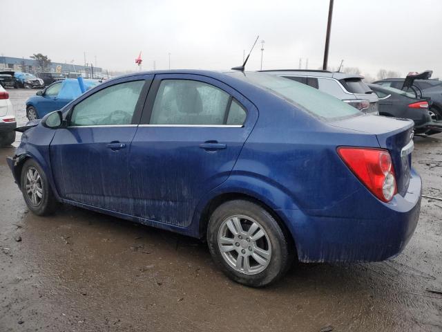 1G1JC5SH8C4223808 - 2012 CHEVROLET SONIC LT BLUE photo 2