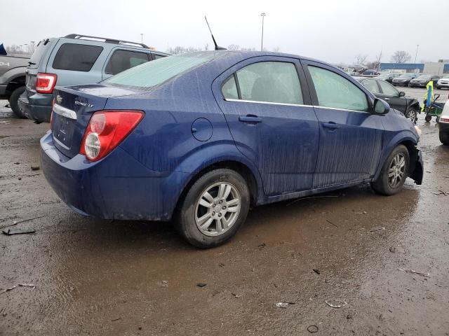 1G1JC5SH8C4223808 - 2012 CHEVROLET SONIC LT BLUE photo 3