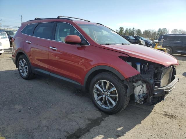 KM8SMDHF1HU199377 - 2017 HYUNDAI SANTA FE SE RED photo 4