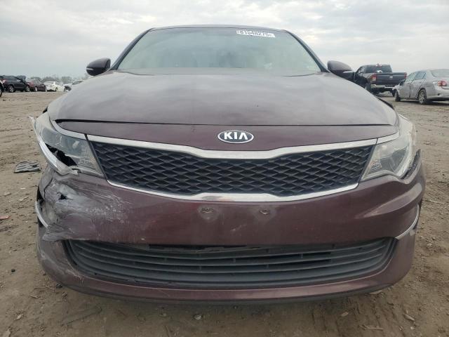 5XXGT4L36JG269753 - 2018 KIA OPTIMA LX BURGUNDY photo 5