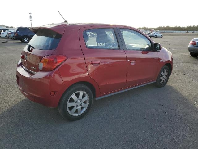 ML32A4HJXFH009862 - 2015 MITSUBISHI MIRAGE ES RED photo 3