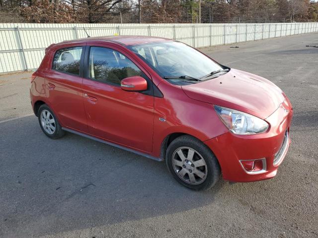 ML32A4HJXFH009862 - 2015 MITSUBISHI MIRAGE ES RED photo 4