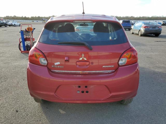 ML32A4HJXFH009862 - 2015 MITSUBISHI MIRAGE ES RED photo 6