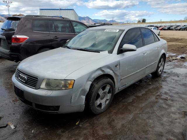 WAULC68E65A046826 - 2005 AUDI A4 1.8T QUATTRO SILVER photo 1