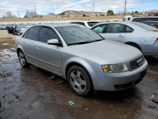 WAULC68E65A046826 - 2005 AUDI A4 1.8T QUATTRO SILVER photo 4