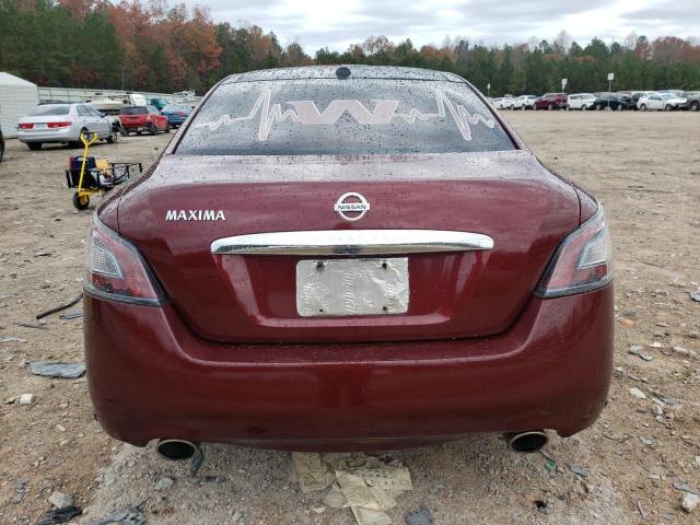 1N4AA5AP7DC816109 - 2013 NISSAN MAXIMA S BURGUNDY photo 6