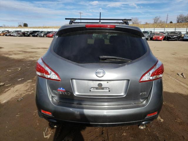 JN8AZ1MWXEW531021 - 2014 NISSAN MURANO S GRAY photo 6