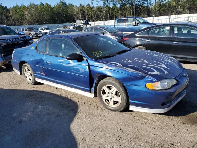 2G1WX12K339356388 - 2003 CHEVROLET MONTE CARL SS BLUE photo 4