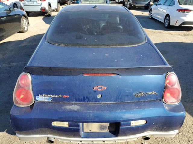 2G1WX12K339356388 - 2003 CHEVROLET MONTE CARL SS BLUE photo 6