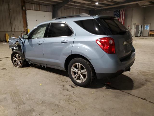 2GNFLFEK3E6357144 - 2014 CHEVROLET EQUINOX LT BLUE photo 2