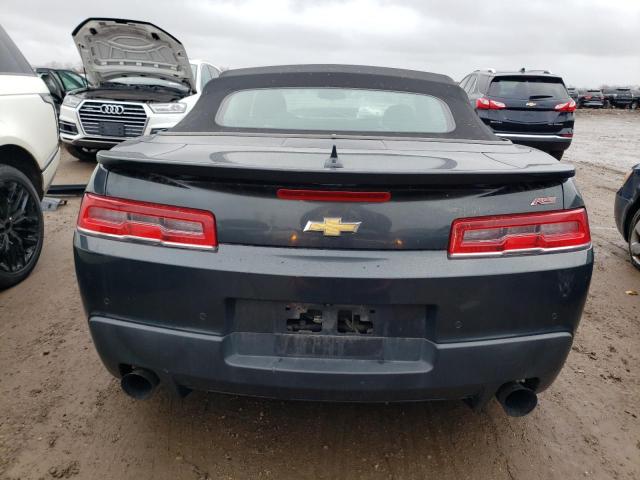 2G1FD3D34F9275057 - 2015 CHEVROLET CAMARO LT GRAY photo 6