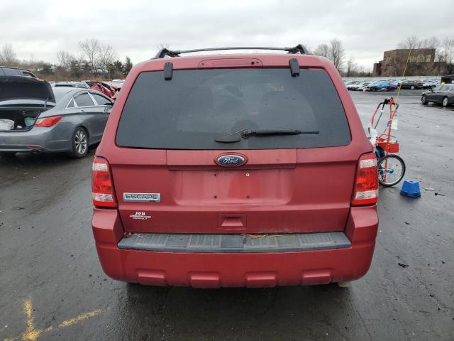 1FMCU9D71CKB98086 - 2012 FORD ESCAPE XLT RED photo 6