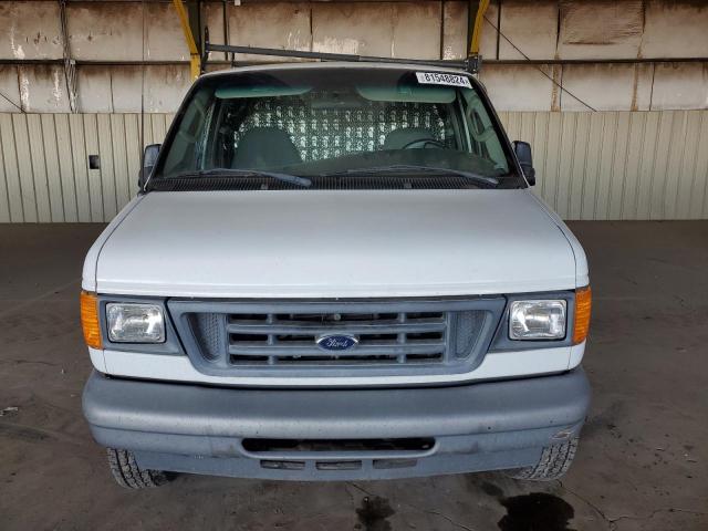 1FTNE24L47DA74886 - 2007 FORD ECONOLINE E250 VAN WHITE photo 5