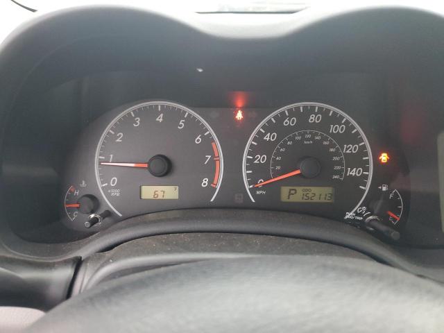 5YFBU4EE9DP151830 - 2013 TOYOTA COROLLA BASE Argent photo 9