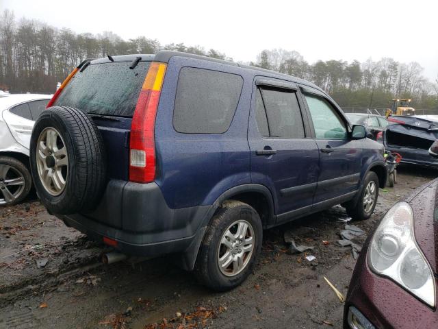 SHSRD78814U222822 - 2004 HONDA CR-V EX BLUE photo 3