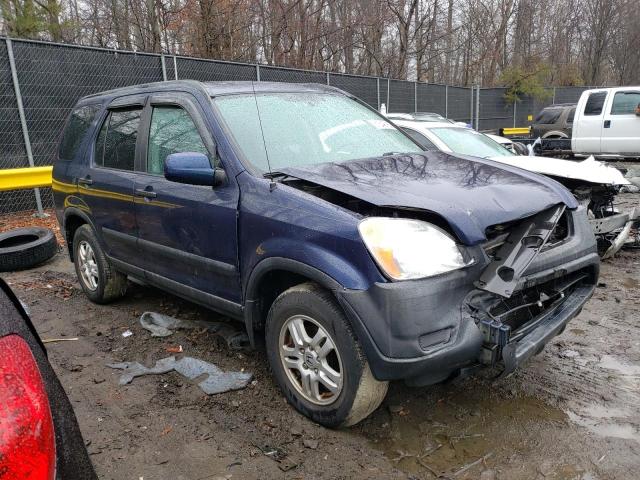 SHSRD78814U222822 - 2004 HONDA CR-V EX BLUE photo 4