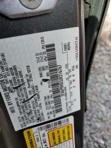 3FA6P0HD3JR216767 - 2018 FORD FUSION SE 灰色 照片 12