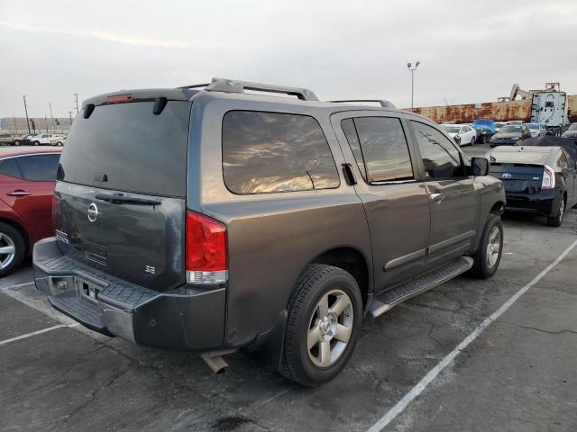 5N1AA08A24N728857 - 2004 NISSAN ARMADA SE GRAY photo 3