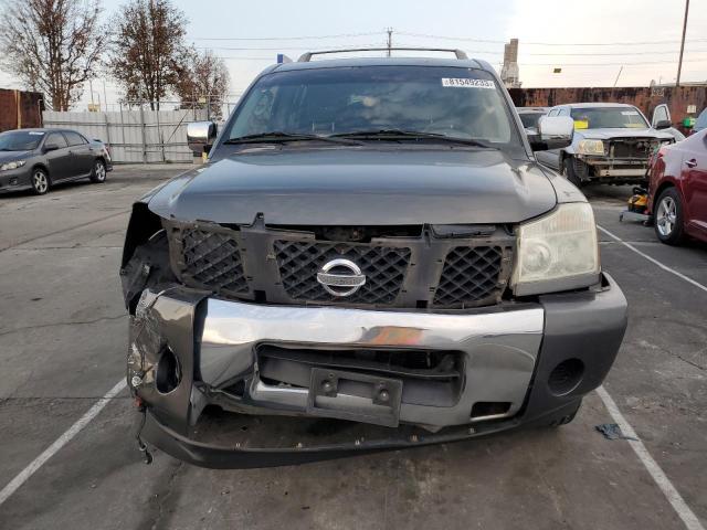 5N1AA08A24N728857 - 2004 NISSAN ARMADA SE GRAY photo 5