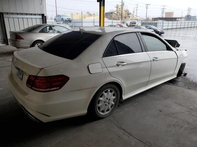 WDDHF5KBXEA810367 - 2014 MERCEDES-BENZ E 350 WHITE photo 3