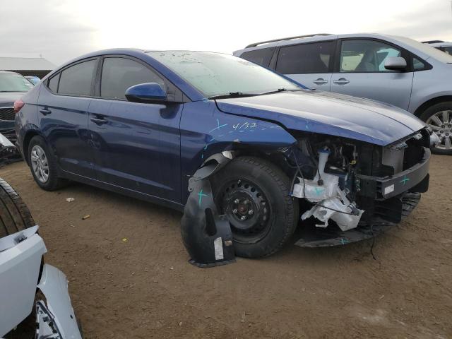 5NPD74LF8KH431597 - 2019 HYUNDAI ELANTRA SE BLUE photo 4