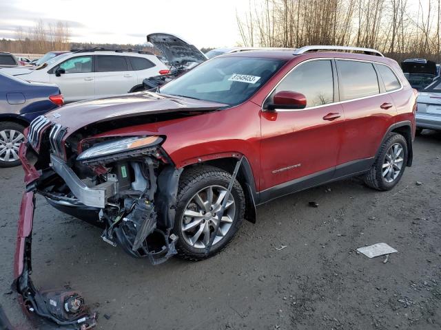 2017 JEEP CHEROKEE LIMITED, 