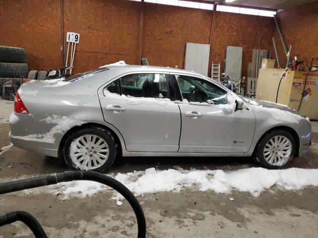 3FADP0L39AR152269 - 2010 FORD FUSION HYBRID SILVER photo 3