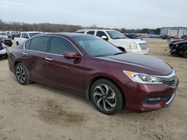 1HGCR2F78GA201735 - 2016 HONDA ACCORD EX RED photo 4