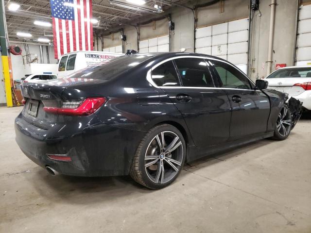 3MW5R7J03M8B79579 - 2021 BMW 330XI BLACK photo 3