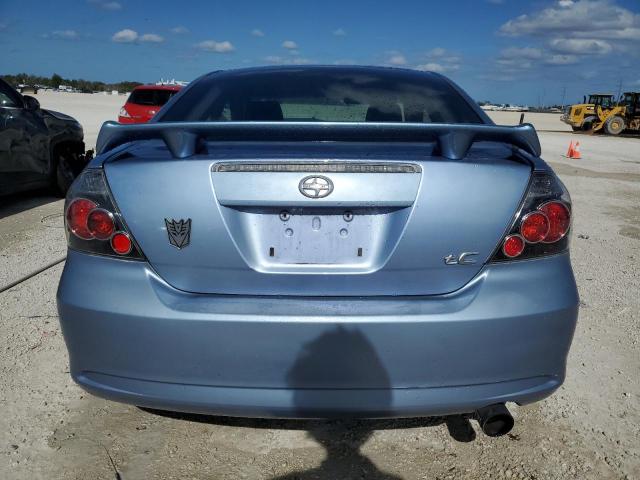 JTKDE167680222057 - 2008 TOYOTA SCION TC BLUE photo 6