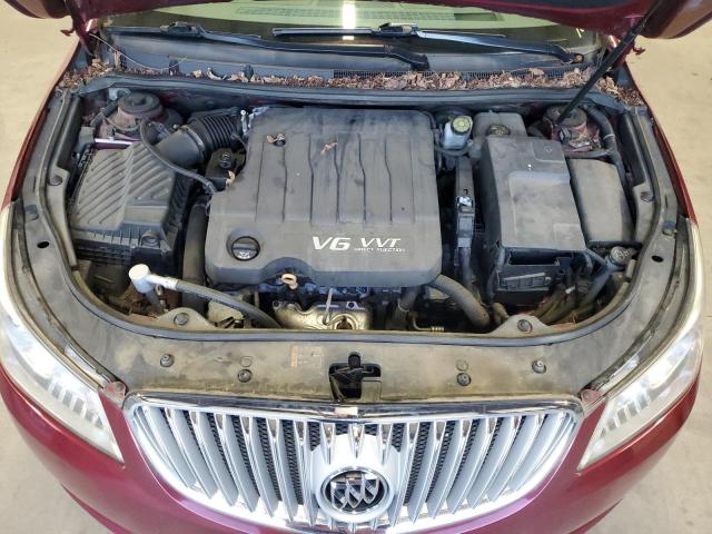 1G4GE5ED1BF290477 - 2011 BUICK LACROSSE CXS BURGUNDY photo 11