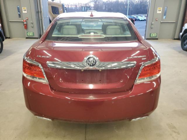 1G4GE5ED1BF290477 - 2011 BUICK LACROSSE CXS BURGUNDY photo 6