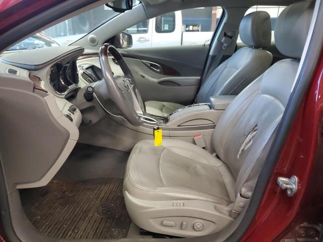 1G4GE5ED1BF290477 - 2011 BUICK LACROSSE CXS BURGUNDY photo 7