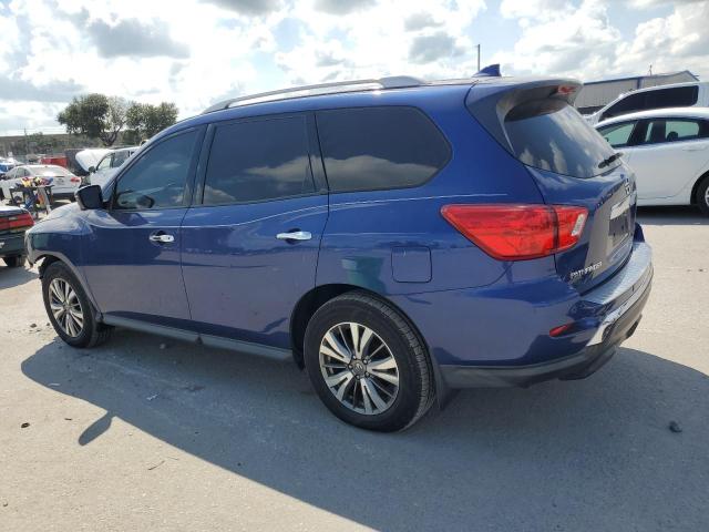 5N1DR2MN0KC614794 - 2019 NISSAN PATHFINDER S Bleu photo 2