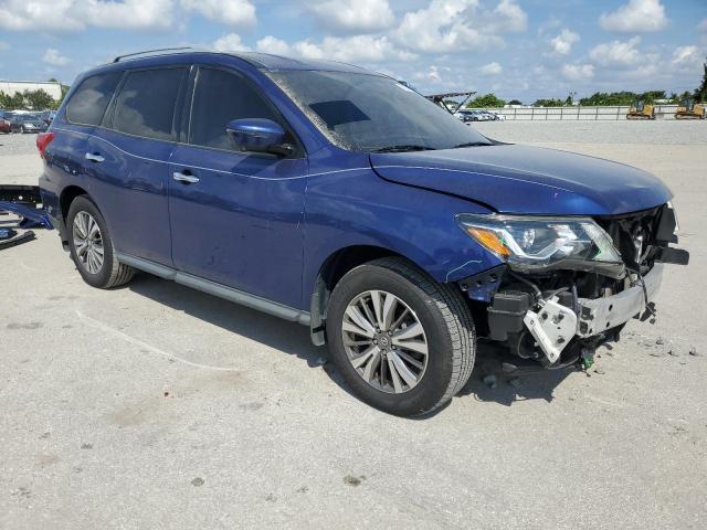 5N1DR2MN0KC614794 - 2019 NISSAN PATHFINDER S Bleu photo 4