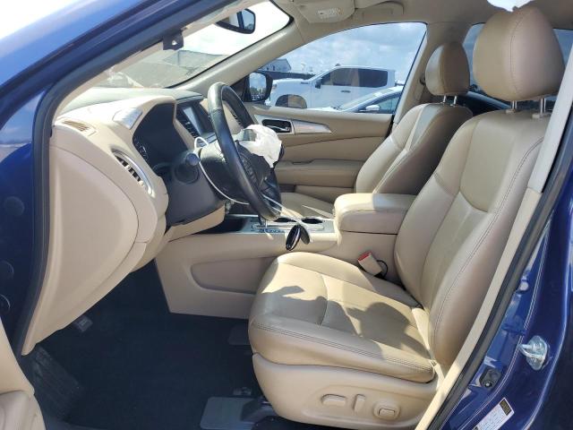 5N1DR2MN0KC614794 - 2019 NISSAN PATHFINDER S Bleu photo 7