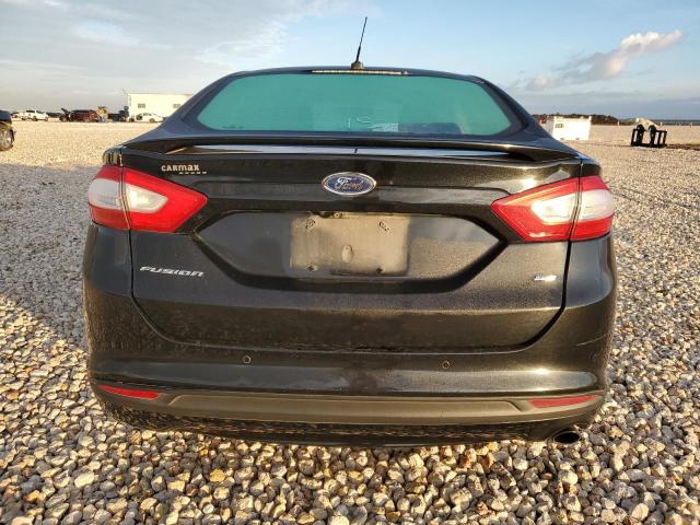 3FA6P0H79FR205483 - 2015 FORD FUSION SE BLACK photo 6