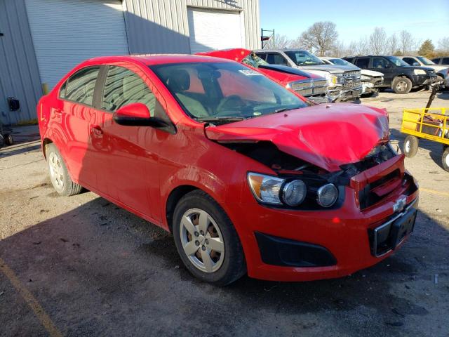 1G1JA5SHXG4152638 - 2016 CHEVROLET SONIC LS 红色 照片 4