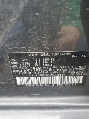 4S3GTAB65M3709556 - 2021 SUBARU IMPREZA GRAY photo 12