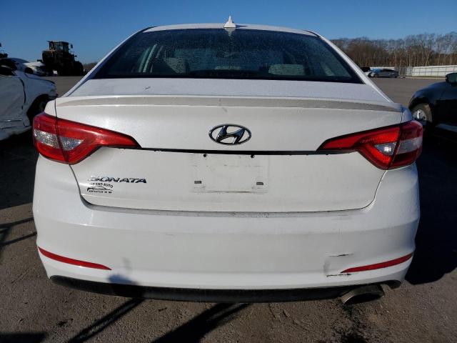 5NPE24AF4HH564176 - 2017 HYUNDAI SONATA SE WHITE photo 6